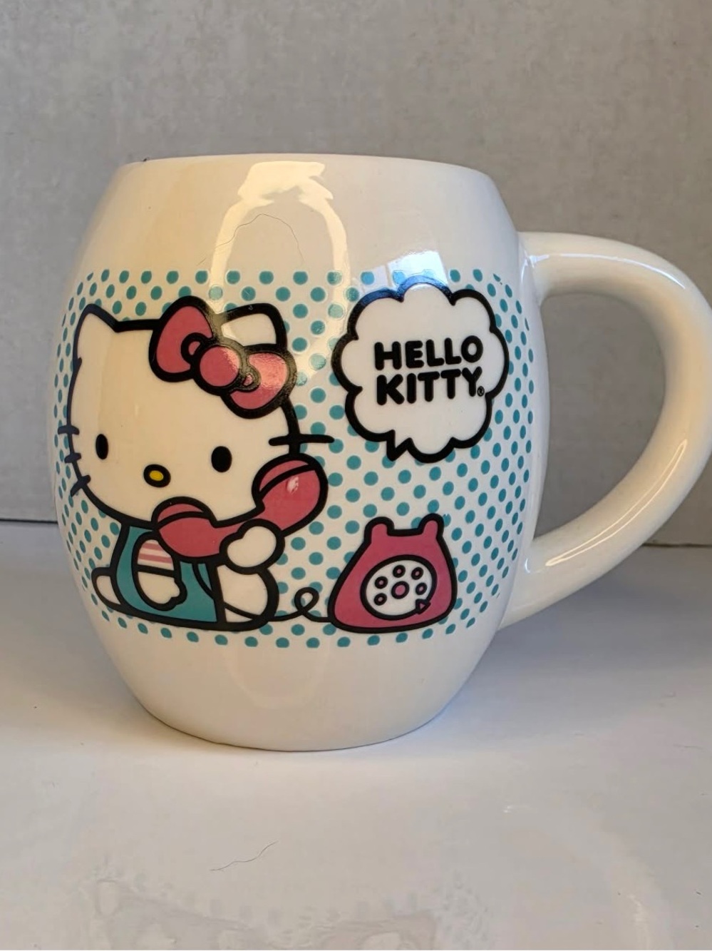Hello Kitty White And Red Mug 20oz 2025